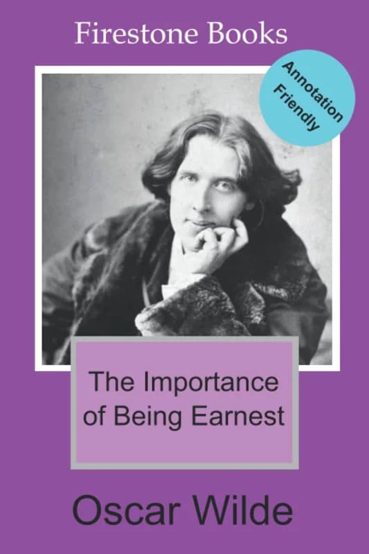 The Importance of Being Earnest — Space to annotate