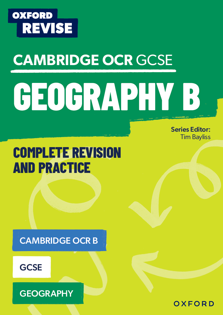 Cambridge OCR GCSE Geography B book cover
