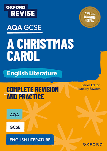 AQA GCSE English Literature: A Christmas Carol book cover