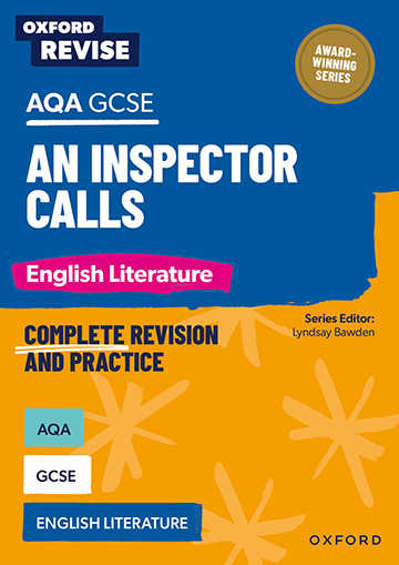 AQA GCSE English Literature: An Inspector Calls book cover