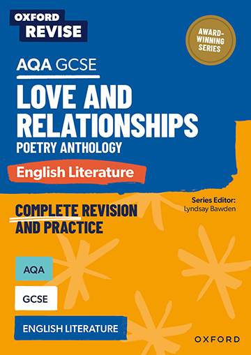 AQA GCSE English Literature: Love and Relationships Poetry Anthology book cover