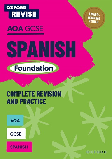 AQA GCSE Spanish Foundation book cover
