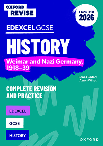 Edexcel GCSE History: Weimar and Nazi Germany, 1918-39 (Exams from 2026) book cover