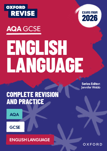 AQA GCSE English Language (Exams from 2026) book cover